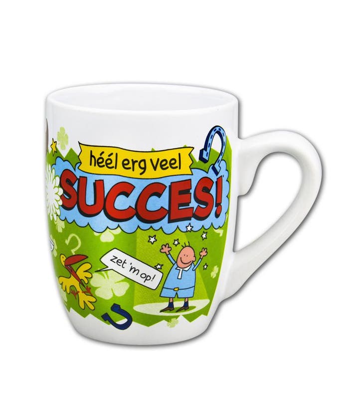 Mok Succes 12cm, Huis en Inrichting, Keuken | Servies, Nieuw, Verzenden
