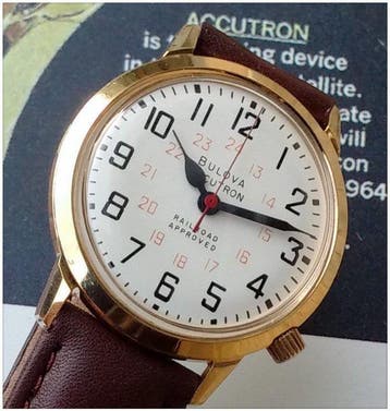 Bulova Accutron Railroad Approved----- - Zonder minimumprijs, Bijoux, Sacs & Beauté