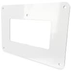 Kunststof afdekplaat voor kanaal 120 x 60mm, Verzenden, Nieuw