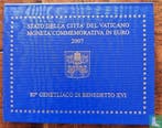 Vaticaan 2 euro 2007 (folder) 80ste verjaardag van paus..., Postzegels en Munten, Munten | Europa | Euromunten, Verzenden, Vaticaanstad
