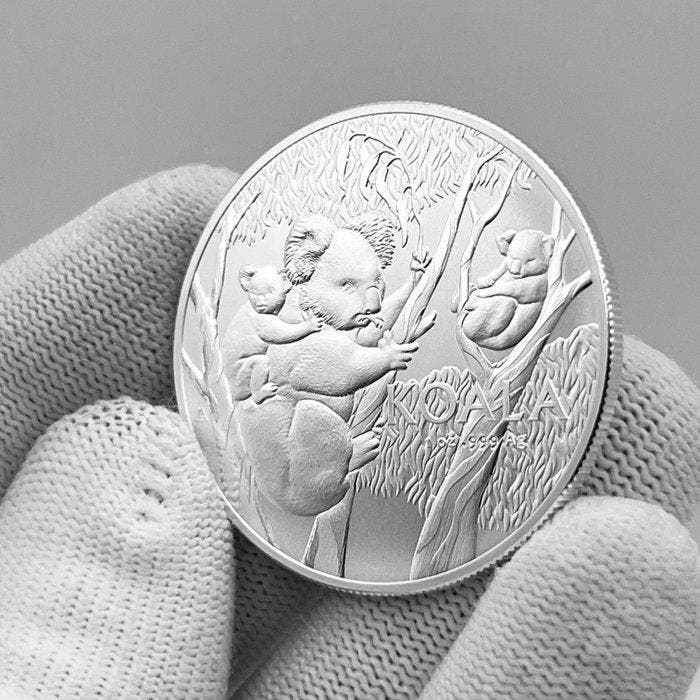 Australië. 1 Dollar 2026 – RAM Koala – 1 oz Silver coin – Ag, Timbres & Monnaies, Monnaies | Europe | Monnaies non-euro