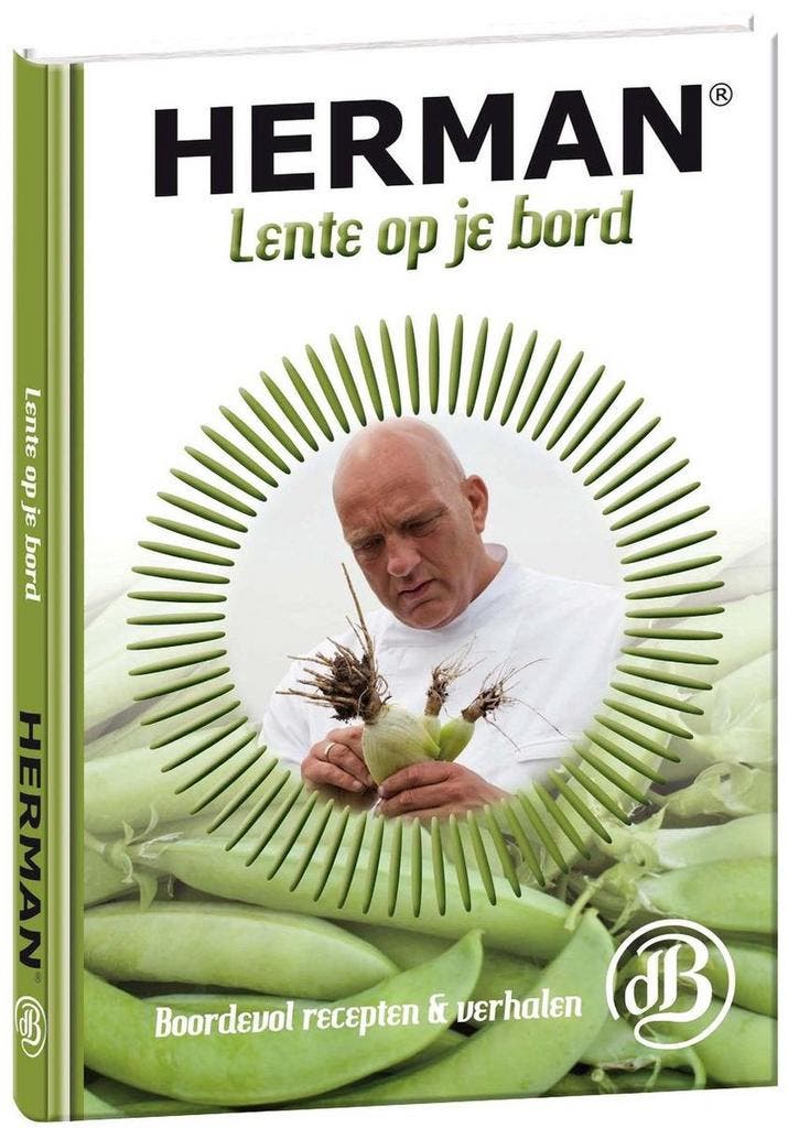 Herman den Blijker Lente op je bord 8710114002518 Herman, Boeken, Literatuur, Zo goed als nieuw, Verzenden