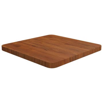 vidaXL Tafelblad vierkant 40x40x2,5cm behandeld eiken, Verzenden