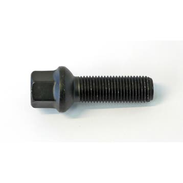 H&R Wielbout bolkonisch R14 M14x1.50 - Lengte 65mm - Zwart, Auto-onderdelen, Verzenden, Nieuw