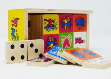 Keith Haring - Jeu de société - Keith Haring Domino Set -