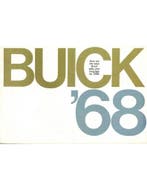 1968 BUICK PROGRAMMA BROCHURE ENGELS (USA), Nieuw