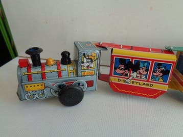 line mar - Jouet en étain - disneyland zug mit schöner litho