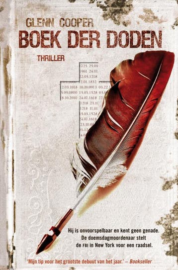 Boek der doden / Will Piper 9789022996096 Glenn Cooper, Boeken, Verzenden, Gelezen, Glenn Cooper
