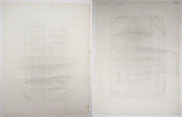 Giocondo Albertolli (1742–1839) - Set of 2: Cornice Profiles