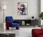 AT9 - [Canvas L] Murble Mario - Street Art, Nieuw