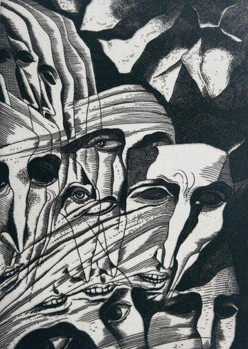Giovanni Giannini (1930-2024) - Sans-titre - Eau-forte