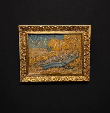 Franse school (XX) - La siesta, da Van Gogh