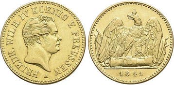 Goud-friedrichsdor 1841 A Brandenburg-Preussen Pruisen Fr..., Verzenden