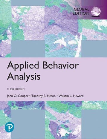 Applied Behavior Analysis, Global Edition 9781292324630, Boeken, Verzenden, Gelezen, John Cooper