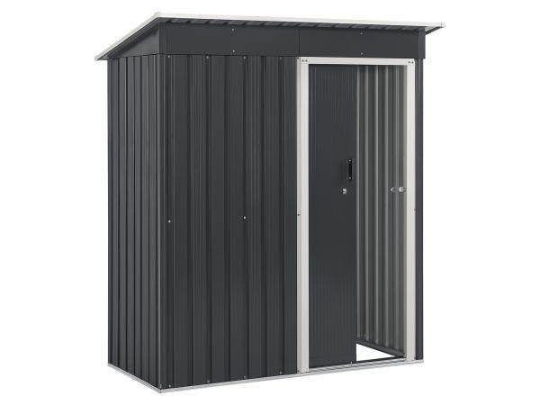Veiling - Metalen tuinhuis S - Antraciet - Incl. onderstel, Tuin en Terras, Tuinhuizen