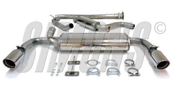 Simons Sportsysteem 2*100 | Volvo V40 4-cil 2WD 2013-, Autos : Pièces & Accessoires, Systèmes d'échappement, Envoi