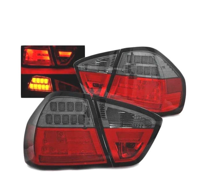 Feux Arrière Pour Bmw E90 05-08 Led Rouge Fumé, Autos : Pièces & Accessoires, Éclairage, Envoi