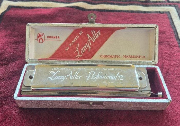 Hohner - Larry Adler Professional 12 - - Chromatische, Muziek en Instrumenten, Blaasinstrumenten | Blokfluiten