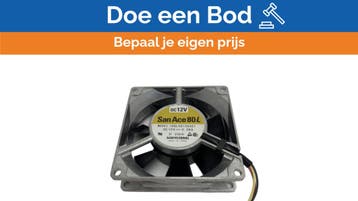 Bieden: Furuno X-Band Radar Fan Motor 12V DC 0.26A Sanyo De, Ophalen of Verzenden, Nieuw
