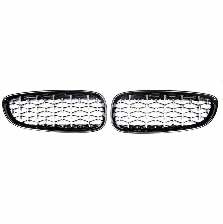 Diamond Nieren (Grillen) Glans Zwart/Zilver BMW Z4 E89 B1890, Auto-onderdelen, Carrosserie, Nieuw, BMW, Voor, Links, Rechts