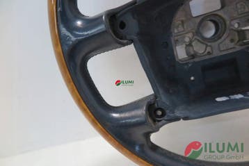 Stuurwiel Leer Hout Volkswagen Phaeton, Verzenden, Gebruikt, Volkswagen
