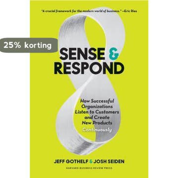 Sense & Respond 9781633691889 Jeff Gothelf, Verzenden, Gelezen, Jeff Gothelf