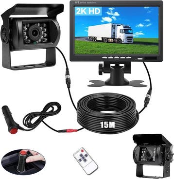 HD 7 Achteruitrijcamera | Tweede kansje | Installatie in..., Verzenden, Gebruikt