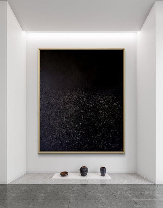 Oscar Bruno -  Silencio Denso N4  - XXL -, Antiquités & Art, Art | Peinture | Moderne