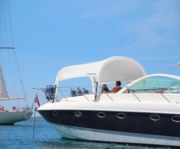 Decktent L opblaasbare Bimini - Wit, Watersport en Boten, Ophalen of Verzenden, Nieuw, Overige typen, Motorboot