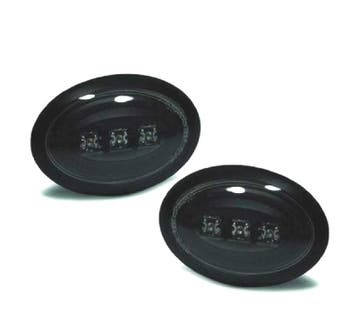 CLIGNOTANTS LATÉRAUX LED POUR MINI 06-10 FOND NOIR, Autos : Pièces & Accessoires, Verzenden