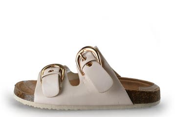 Studio London Slippers in maat 38 Beige, Kleding | Dames, Slippers, Verzenden, Zo goed als nieuw, Studio London