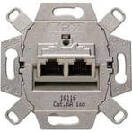 KOPP UTP RJ45 Stopcontact 2-voudig CAT6 - Inbouw Wandcontact, Verzenden, Nieuw
