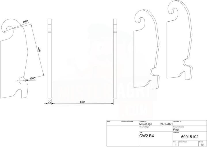 CW30BX standaard - 30mm (Werktuigen), Articles professionnels, Agriculture | Outils, Enlèvement ou Envoi