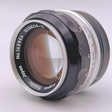 Nikon Nippon Kogaku NIKKOR-S Auto 5.8cm F1.4 No.143954 –