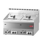 Friteuse | Gas | 8+8L | 90°C/190°C | 13.6kW | Piëzo, Zakelijke goederen, Horeca | Keukenapparatuur, Verzenden, Nieuw in verpakking