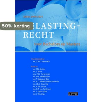 Belastingrecht Bachelors 2009-2010 Theorieboek 9789079564033, Verzenden, Gelezen, G.A.C. Aarts