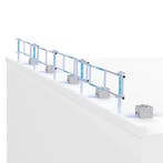 Dakrandbeveiliging SGS-Slim plat dak 12m, Ophalen of Verzenden, Nieuw