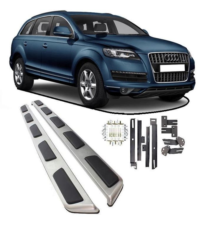 Running boards | Side steps (set) geschikt voor Audi Q7 2010, Autos : Divers, Tuning & Styling, Envoi