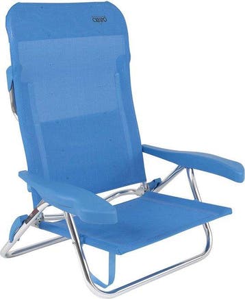 2dekans | Crespo - Strandstoel - AL/221 - Blauw, Ophalen of Verzenden, Nieuw