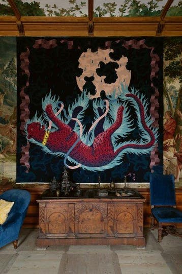 Reuber Henning Laurids Gallée - Tapisserie - 250 cm - 250 cm
