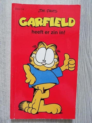 Garfield heeft er zin in! - Deel 14 9789037815825 Jim Davis, Verzenden, Zo goed als nieuw, Jim Davis