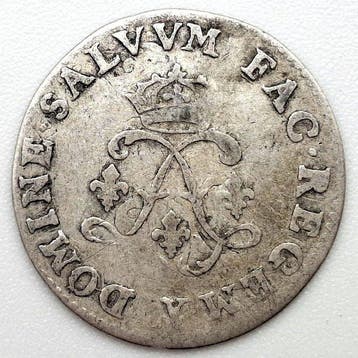 Frankrijk. Louis XIV (1643-1715). 4 Sols 1692-Y, Bourges, Postzegels en Munten
