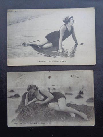 Maillots de bain et vêtements de plage - Carte postale (100)