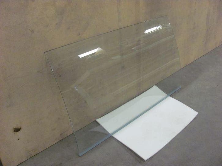 Gebogen Glas, 124.5cm, Elektronische apparatuur, Koelkasten en IJskasten