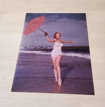 Andre de Dienes (1913-1985) - Marilyn Monroe, Tobey Beach -