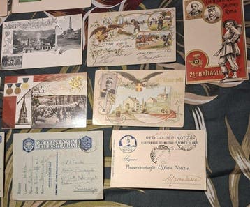Italië - Militair - WOI - WOII - anderen - 20 militaire, Collections