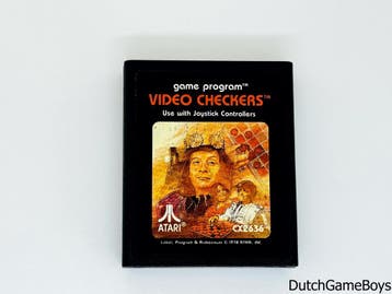 Atari 2600 - Video Checkers, Consoles de jeu & Jeux vidéo, Consoles de jeu | Atari, Verzenden