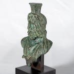 Romano-Egyptisch Brons buste van Serapis, 12,8 cm -Ex, Verzamelen