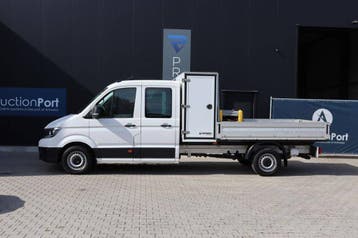 Veiling: Platte laadbak (vrachtwagen) Volkswagen Crafter Die