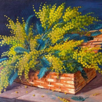 Pierre Forest (1881–1971) - Bouquet de mimosa
